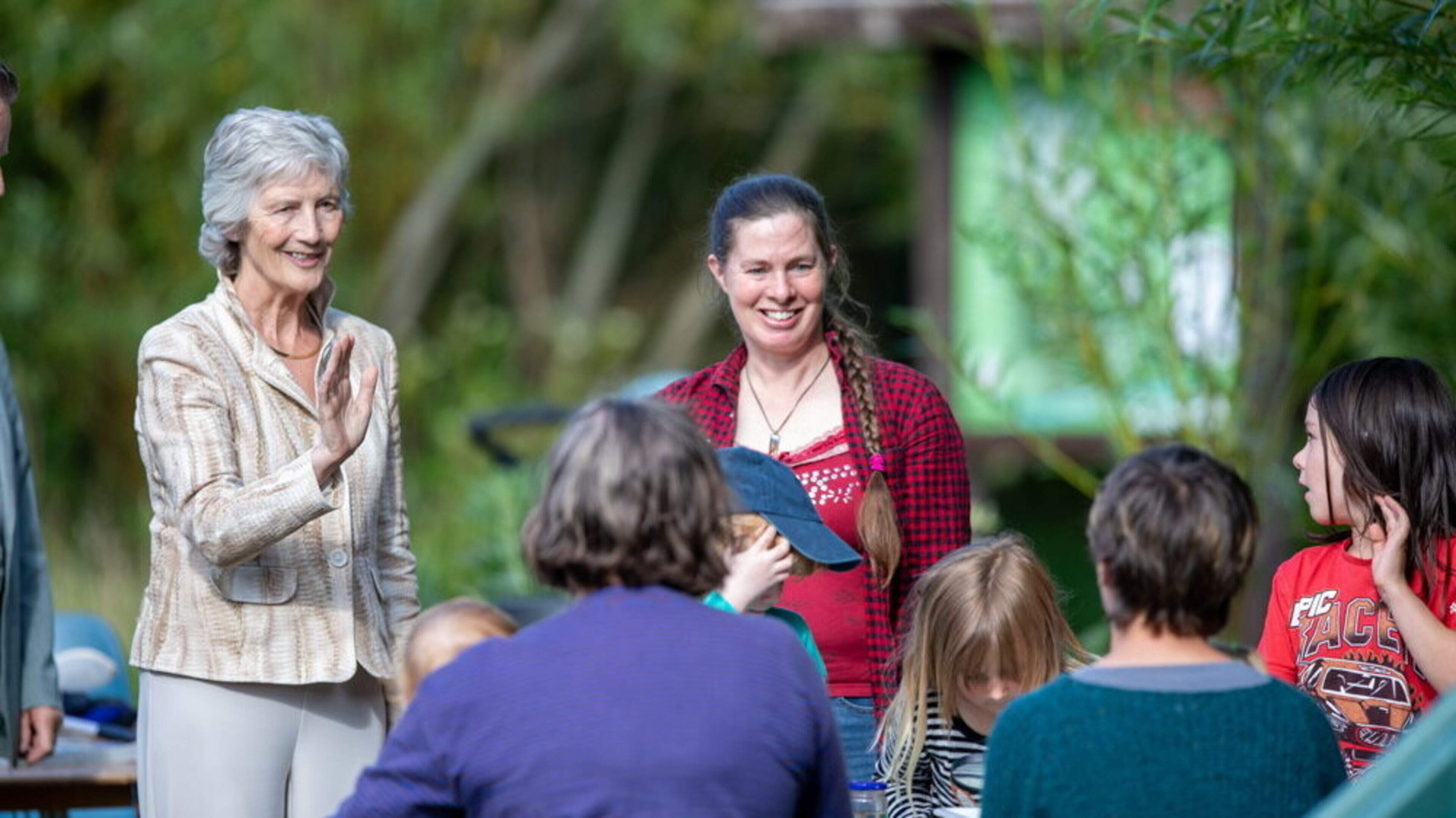 Leitrim Organic Centre Plants Tree at Áras an Uachtaráin