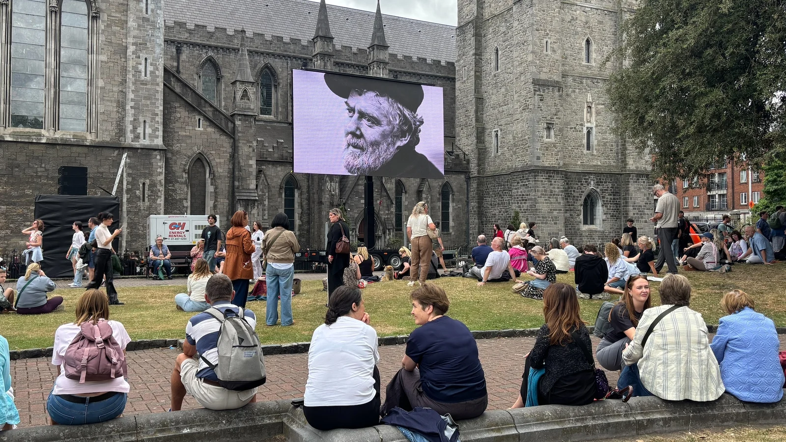 Mourners gather for Glen Hansard's funeral