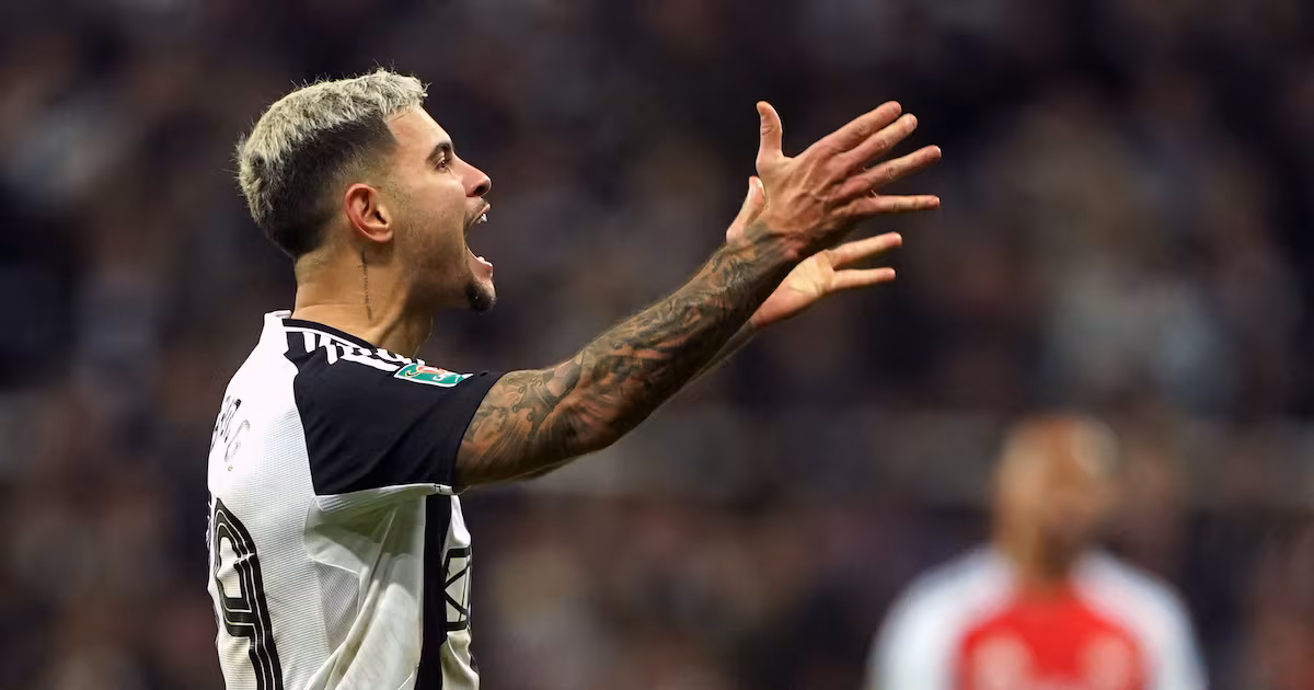 Bruno Guimaraes nearing move to Arsenal from Newcastle