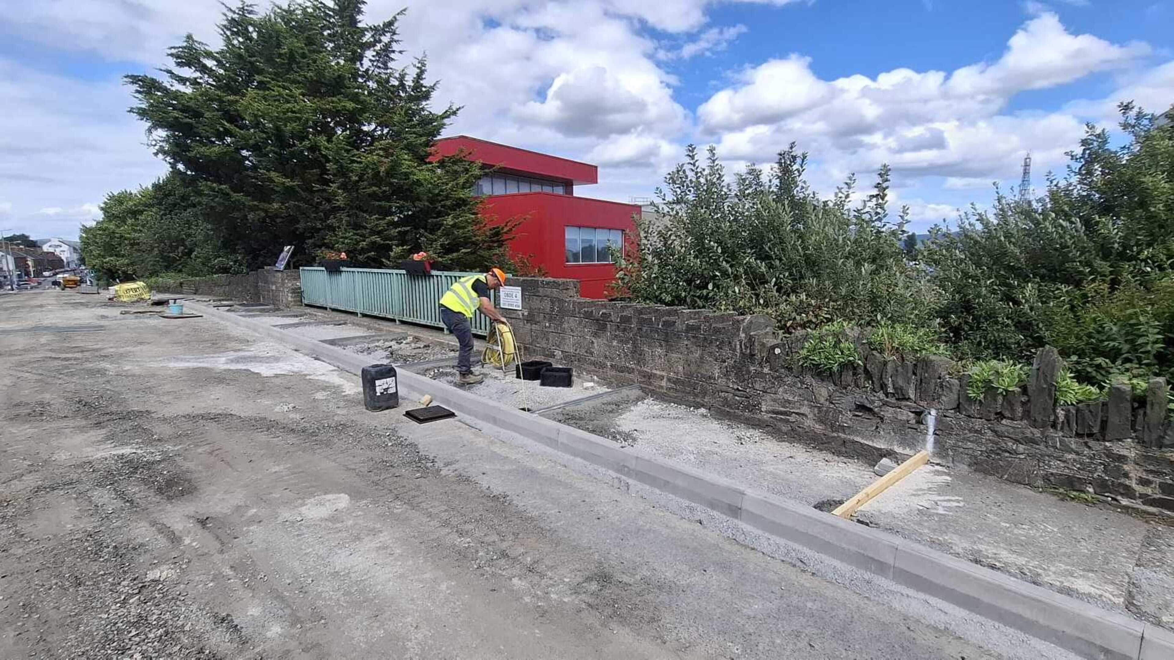 Progress on Hill Street Bridge Works