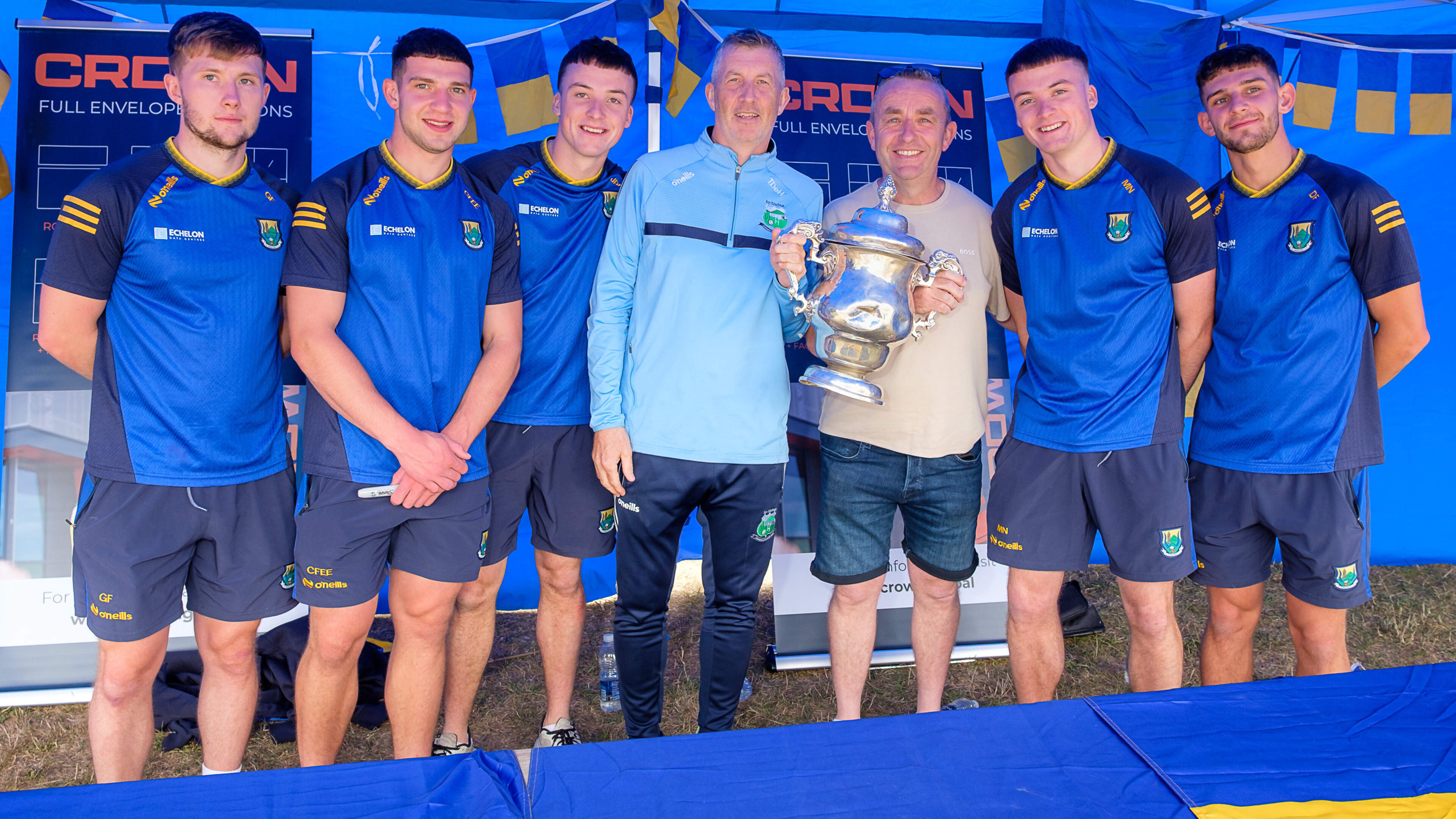 Local Tailteann Cup Heroes at Agricultural Show