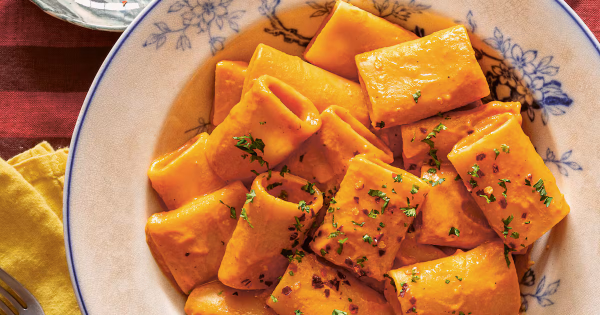 Richard Makin’s Roasted Carrot Pasta Recipe