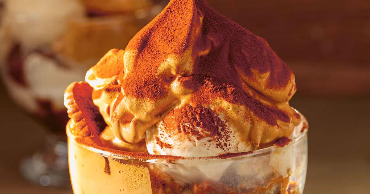 Richard Makin’s Tiramisu Ice Cream Sundae Recipe