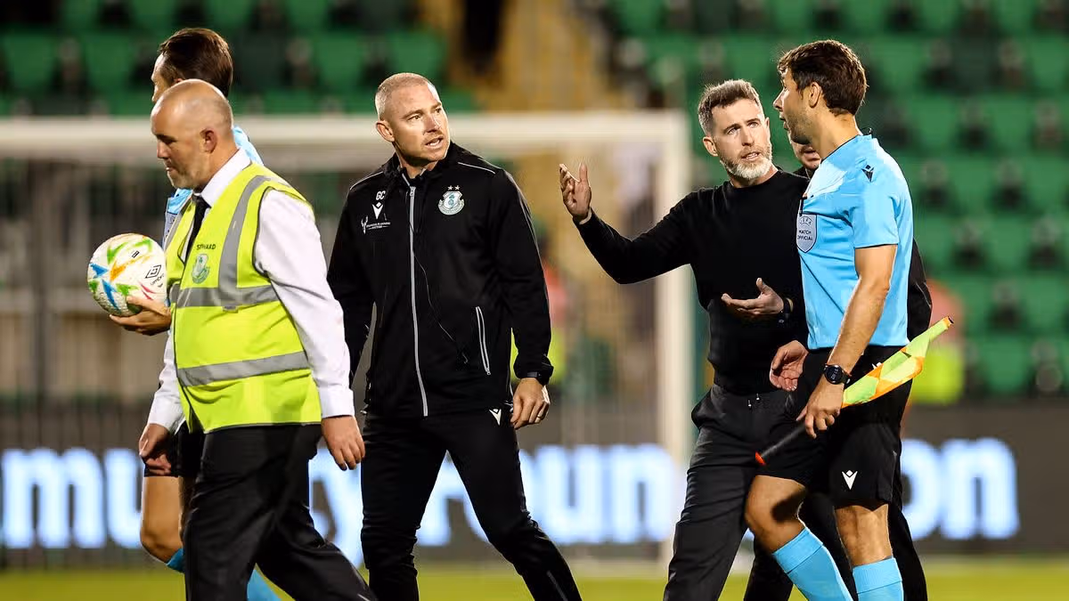 Shamrock Rovers Win Europa League First Leg 3-1