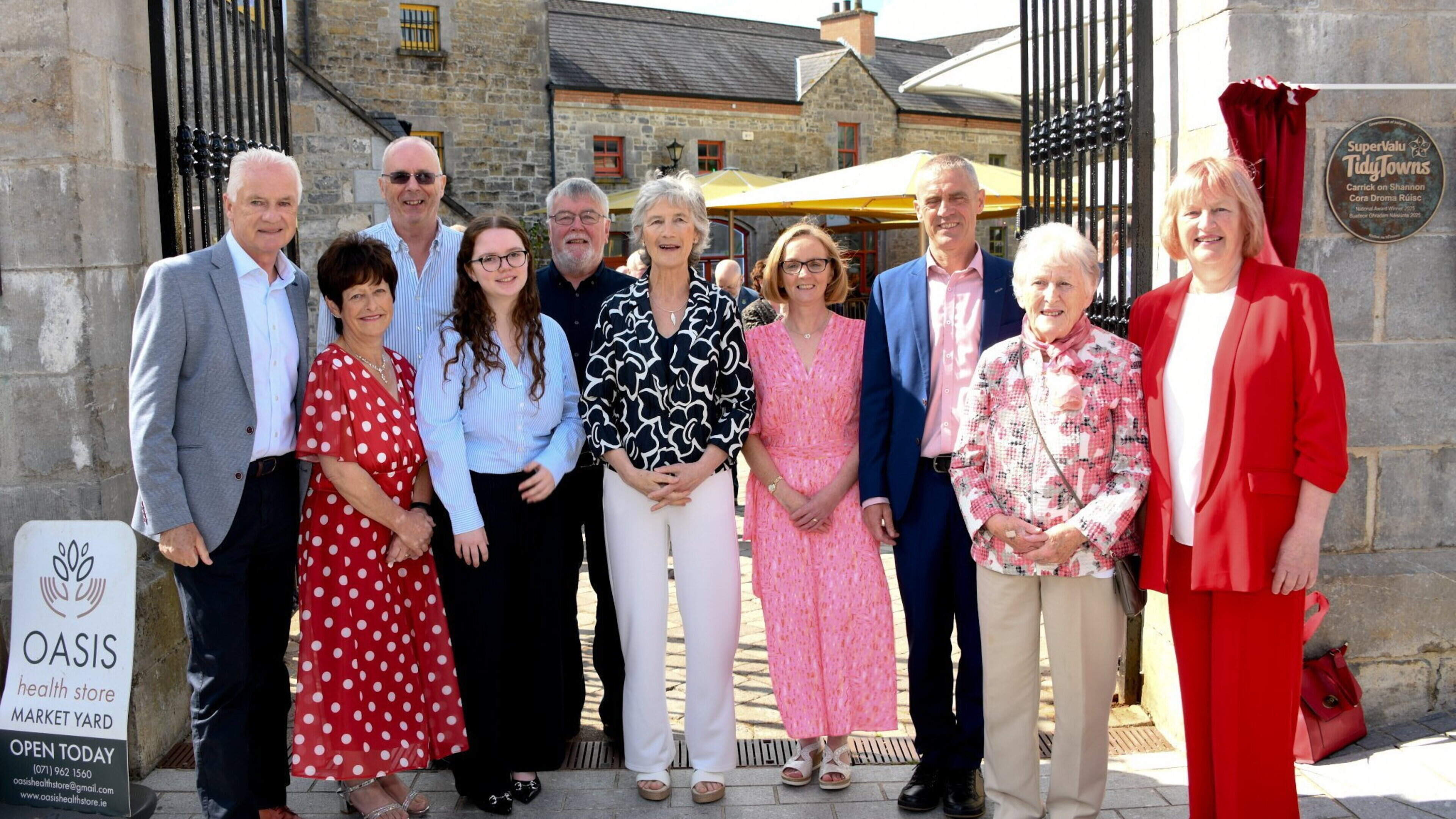 Leitrim Volunteers Honoured During President's Visit