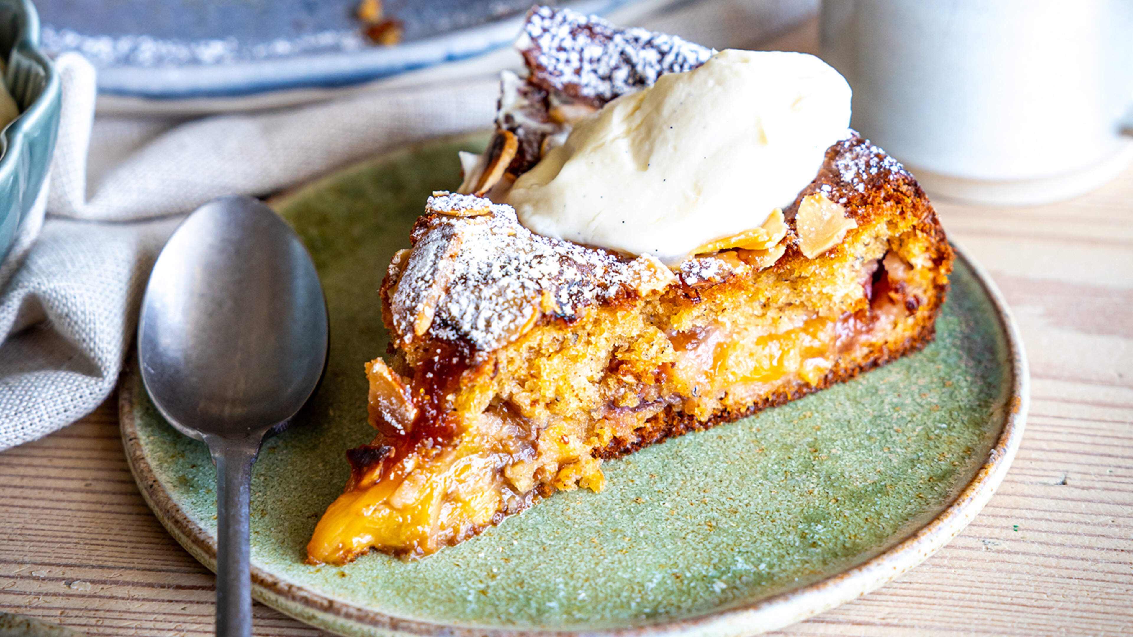 Plum & Almond Cake Recipe