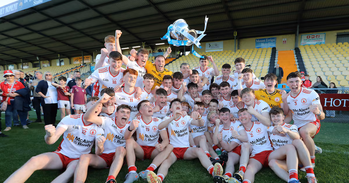 Six Tyrone Stars Named in Minor Star Team