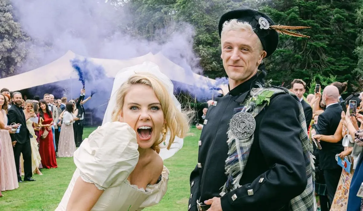 Saoirse-Monica Jackson's Unique Wedding Celebration