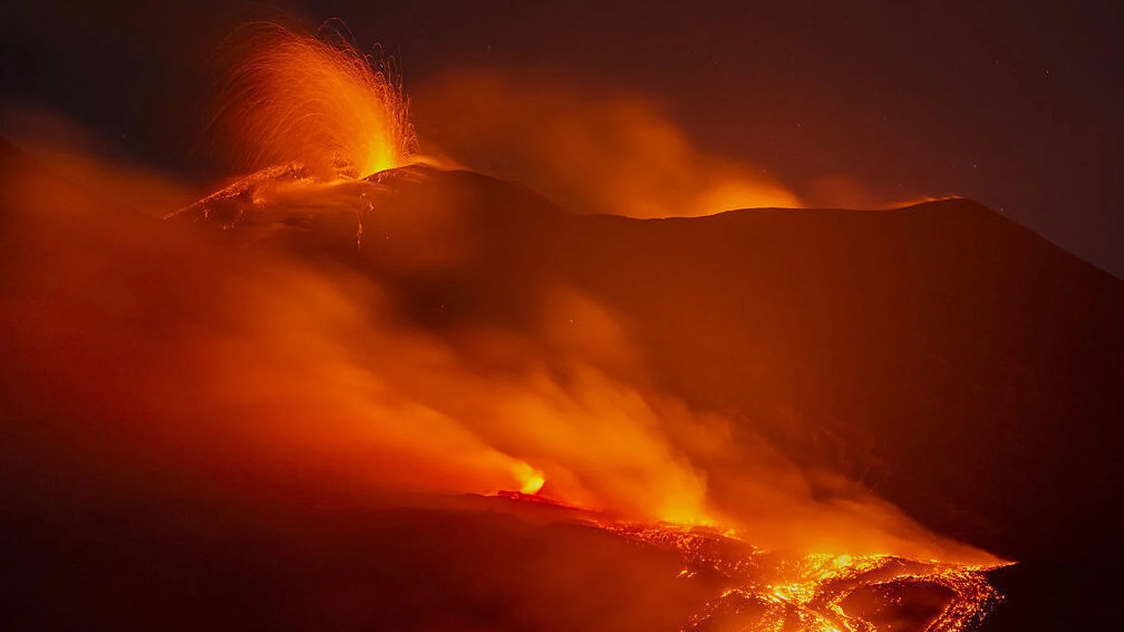Mount Etna Eruption Halts Airport Arrivals