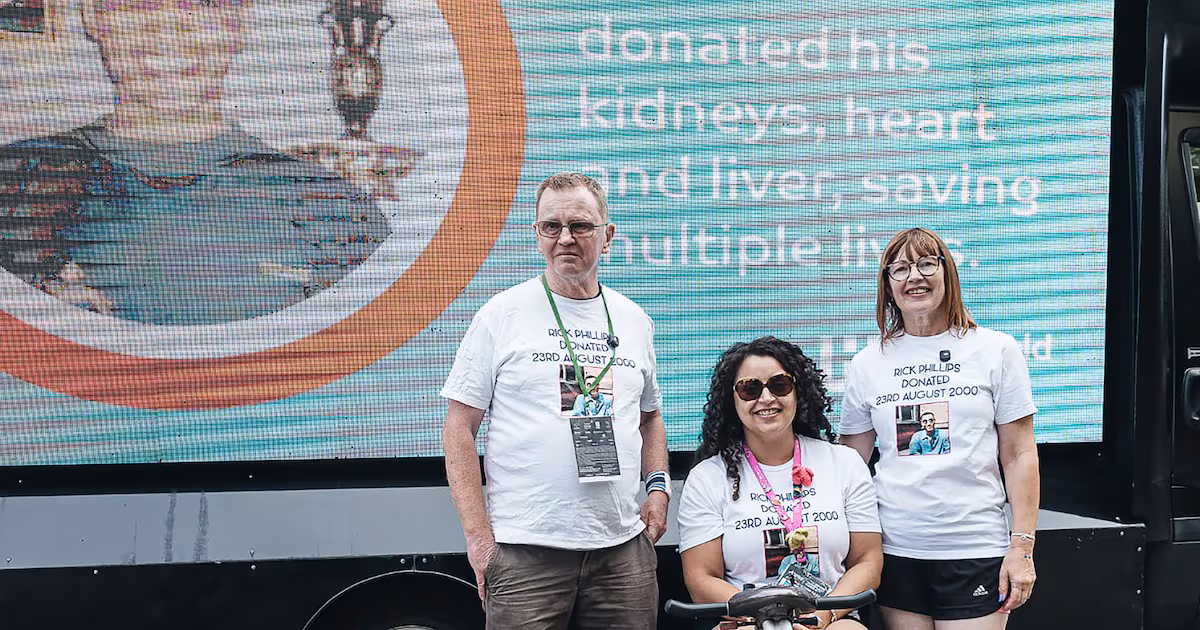 Organ Donor Family Meets Recipient at Games