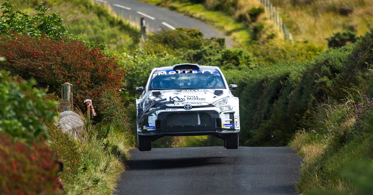 Josh Moffett wins Ulster Rally title
