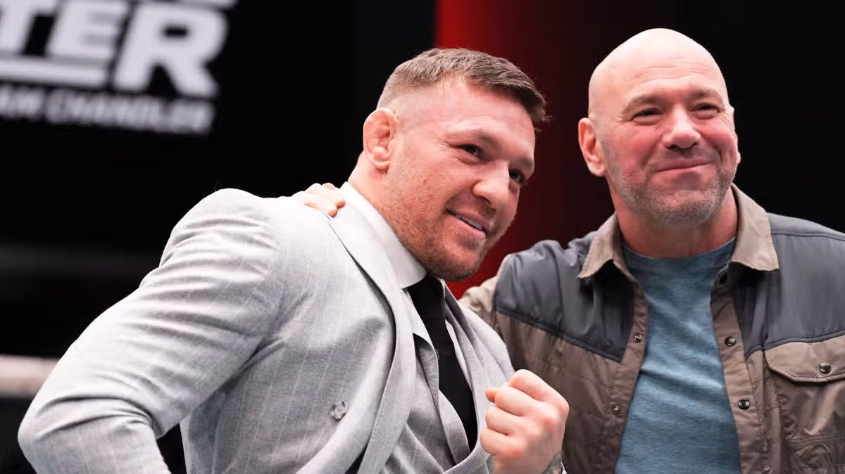 Dana White Visits Conor McGregor's Pub