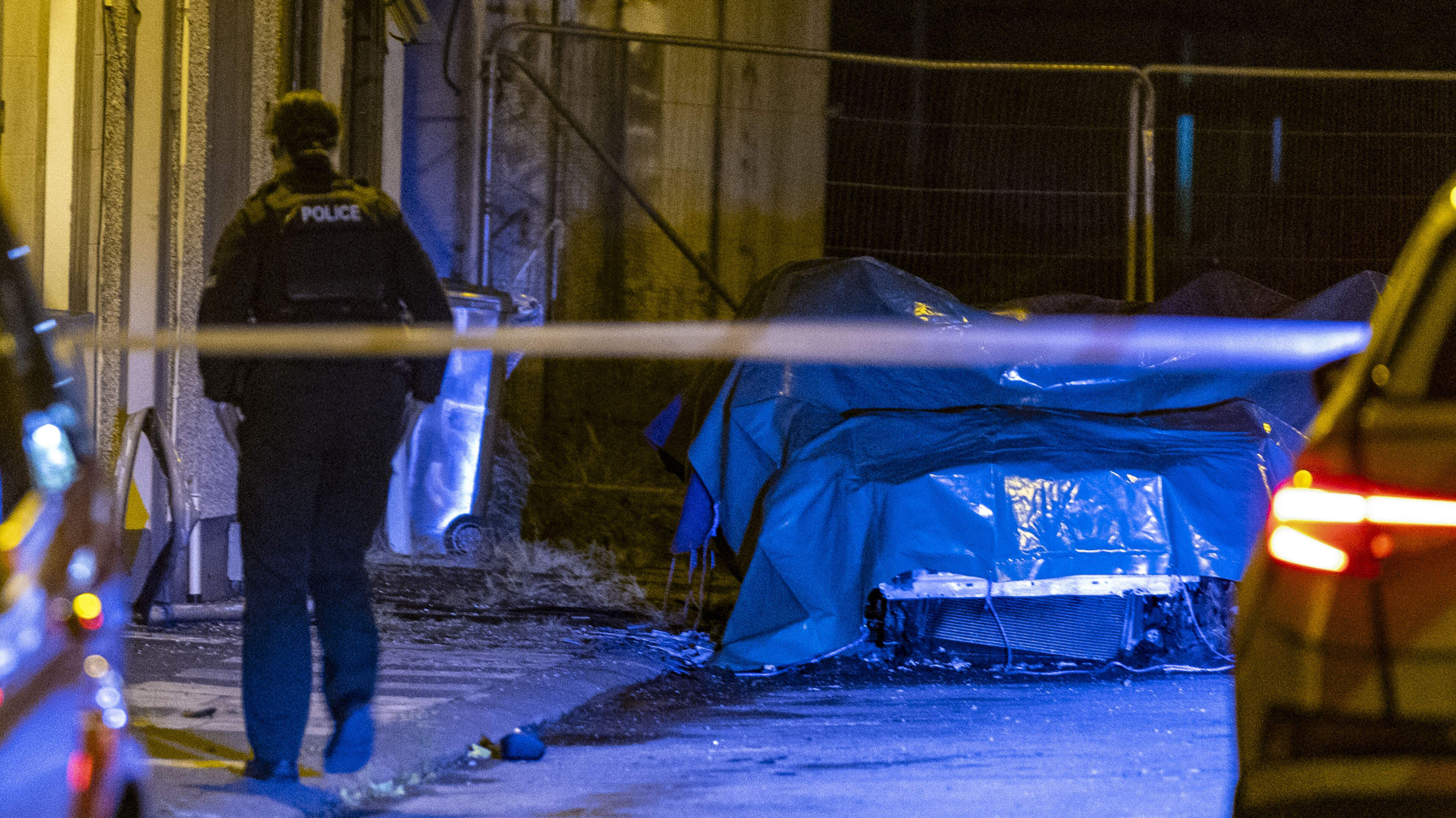 Body Found in Burning Car in Portadown