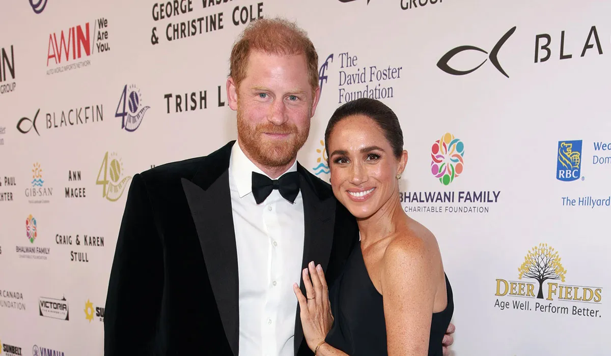 Prince Harry and Meghan Markle Attend Charity Ball