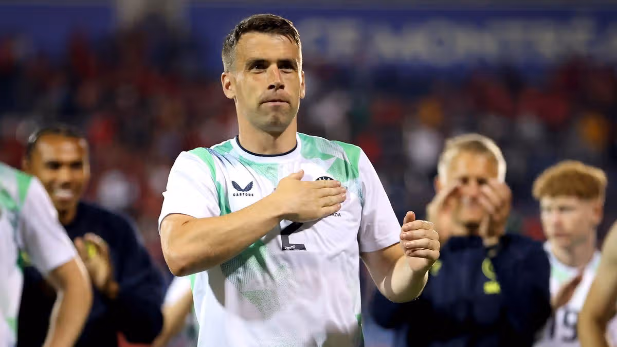 Seamus Coleman trains with Killybegs for GAA return