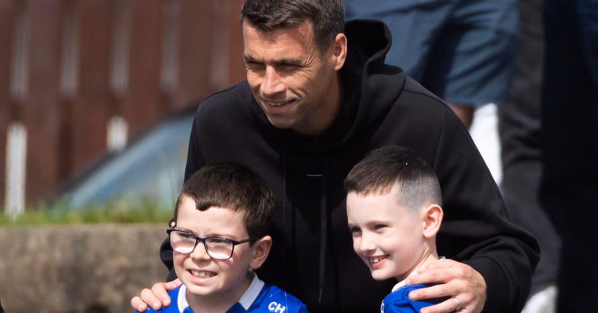 Seamus Coleman Returns to Killybegs as Spectator