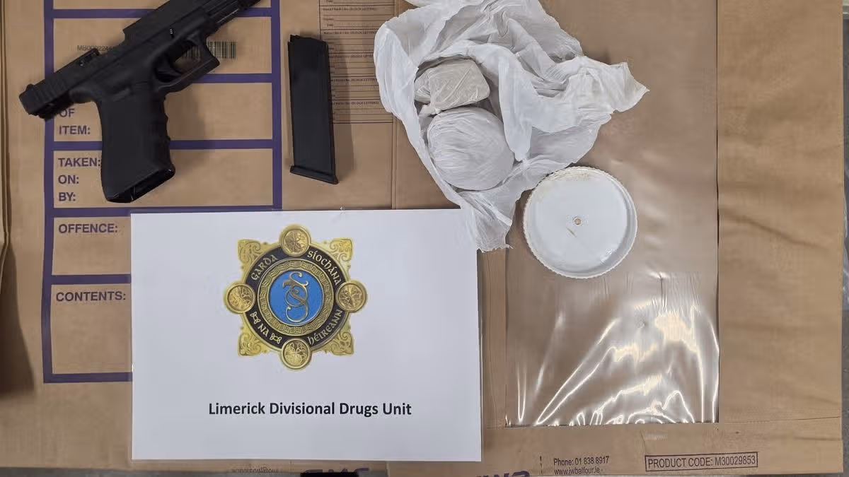 Teenager arrested in Limerick drug and gun seizure