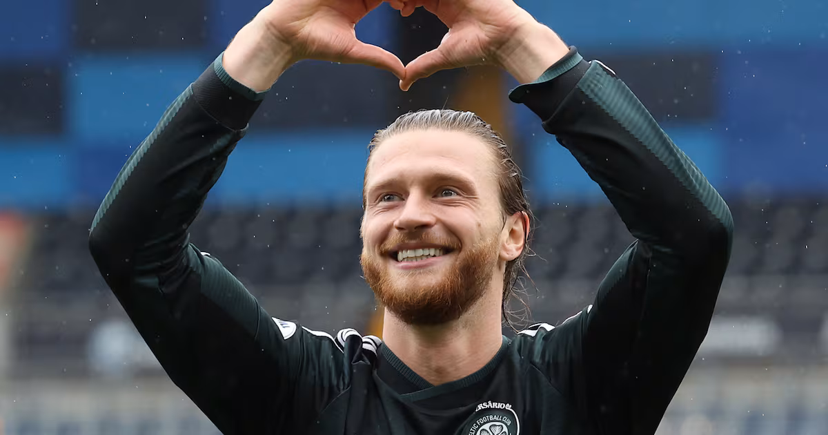 Kasper Hogh Scores Hat-Trick for Celtic