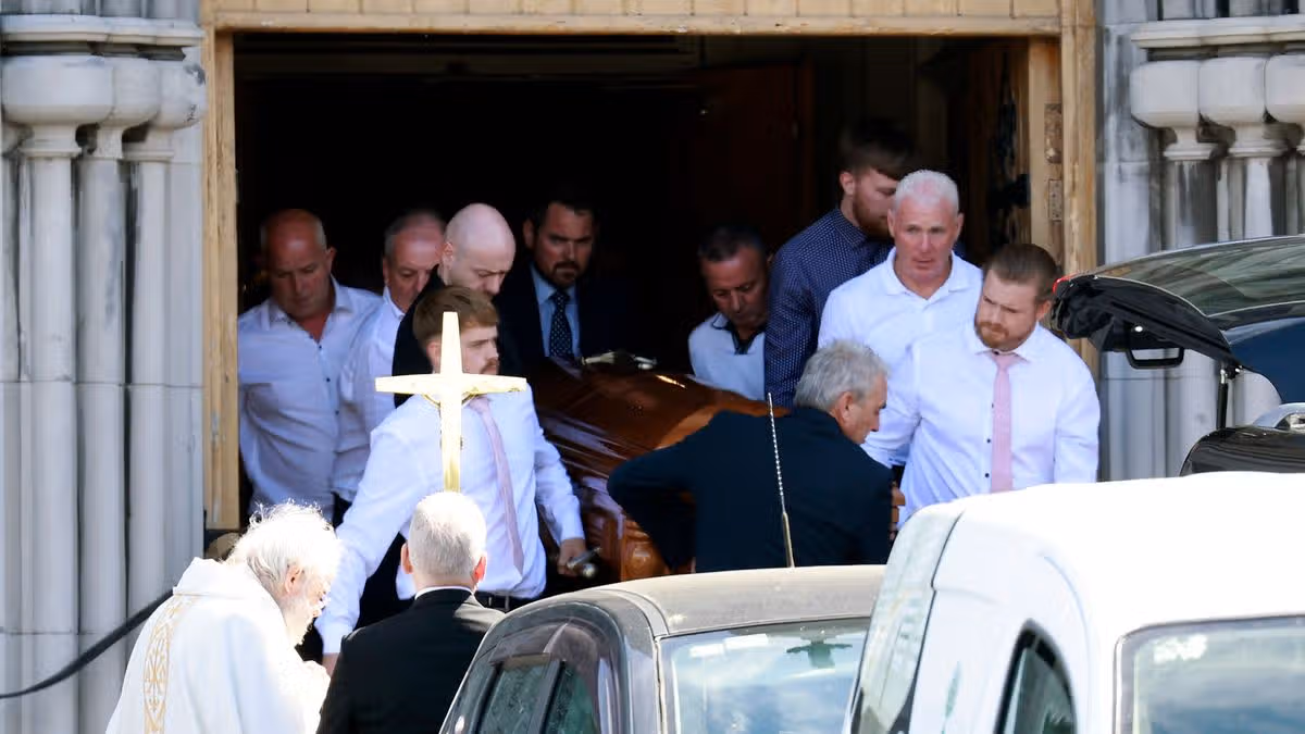 Funeral of gun smuggler Lee Cullen held