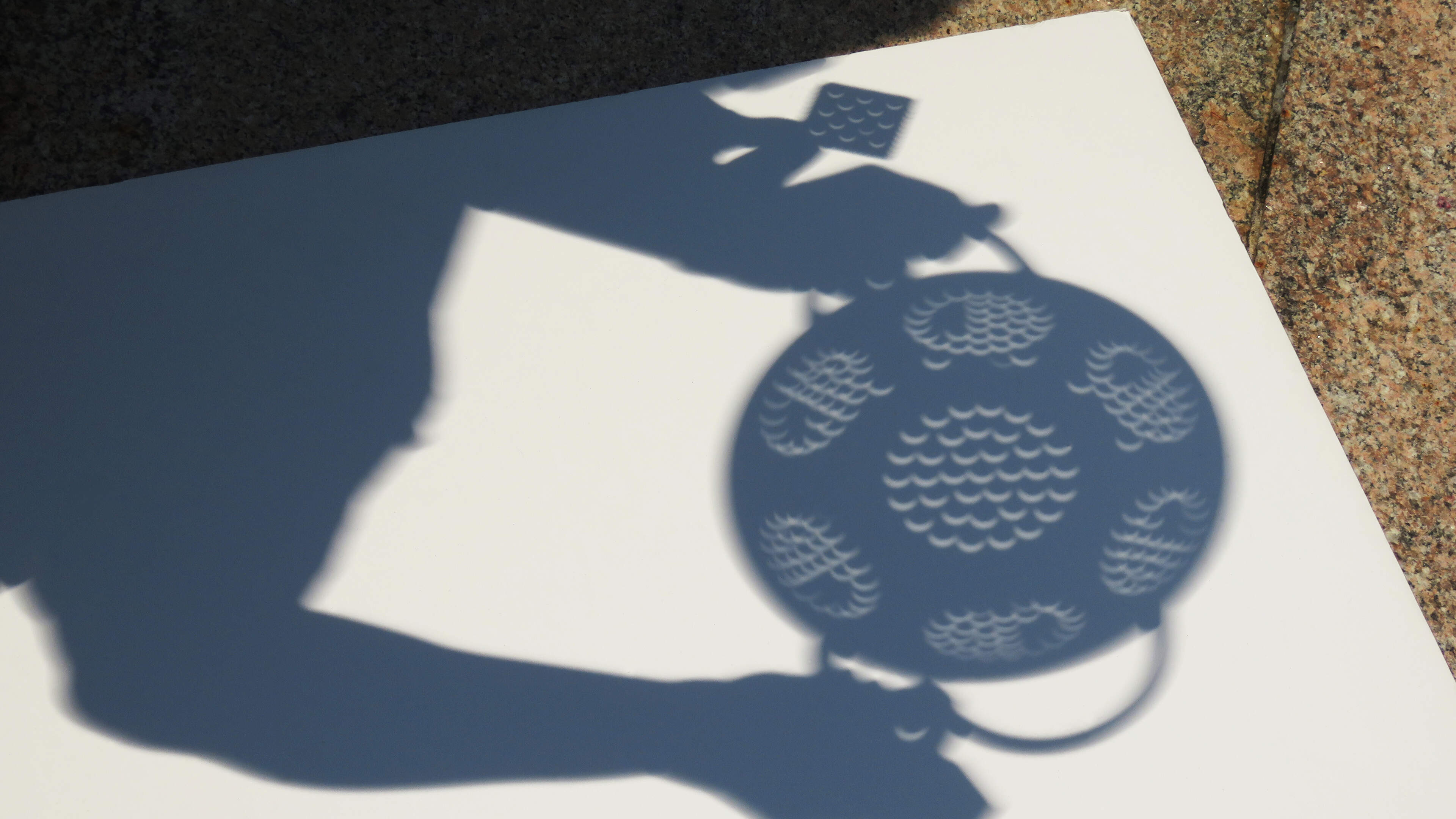 No Eclipse Glasses? Use Kitchen Utensil Instead