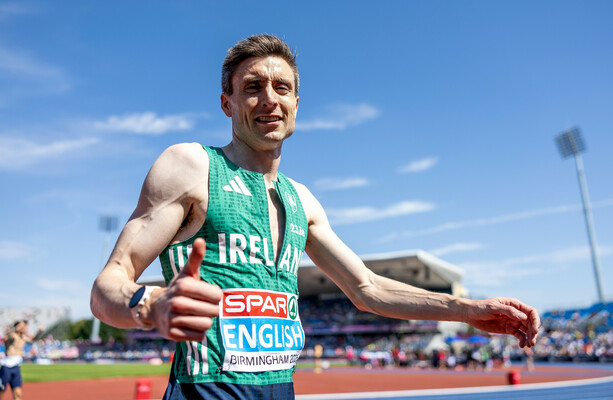 Mark English Sets Championship Record in 800m