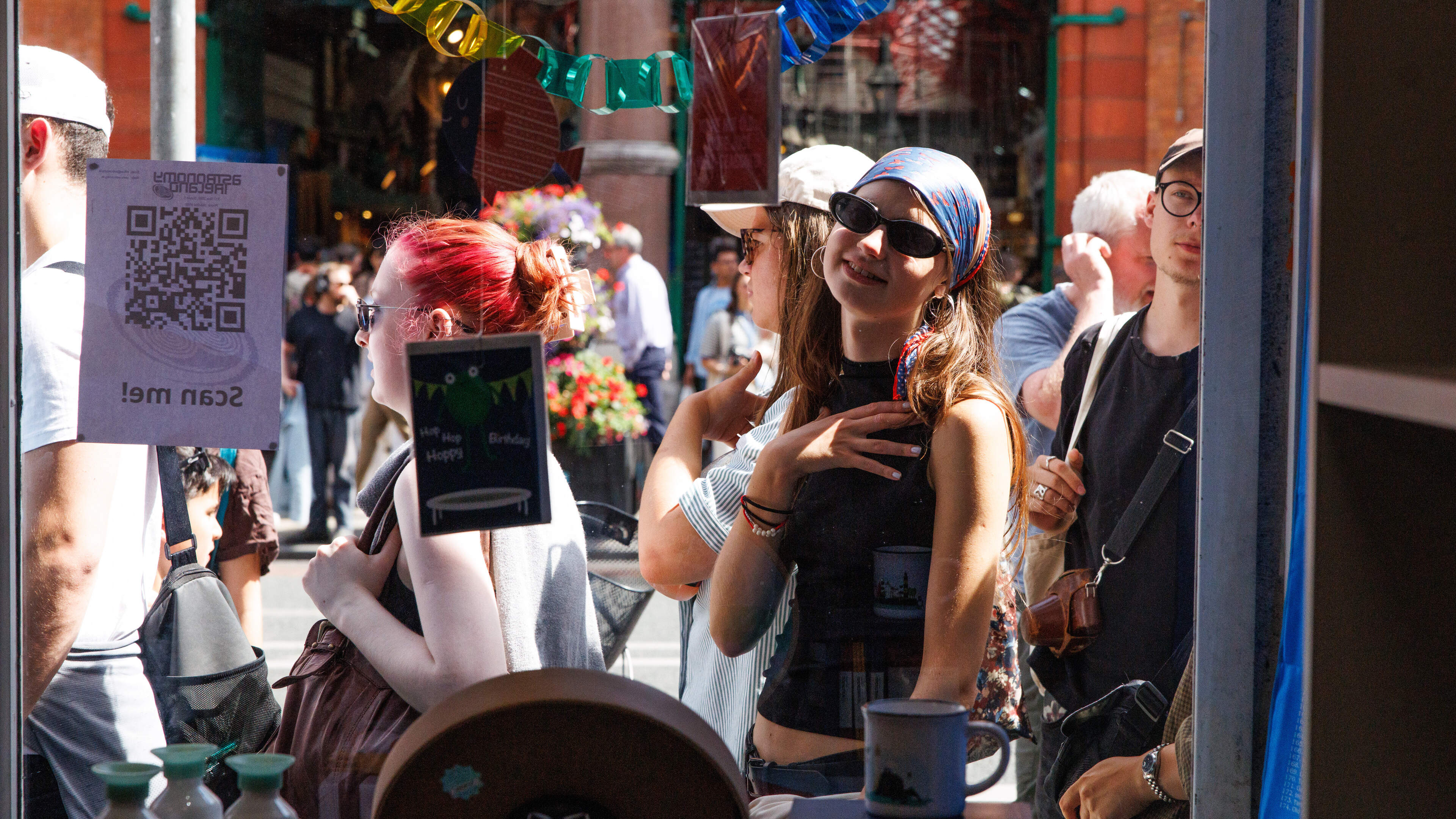 Hundreds Queue for Solar Eclipse Glasses in Dublin