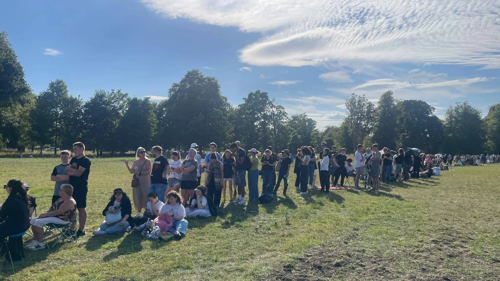 Crowds gather for rare solar eclipse