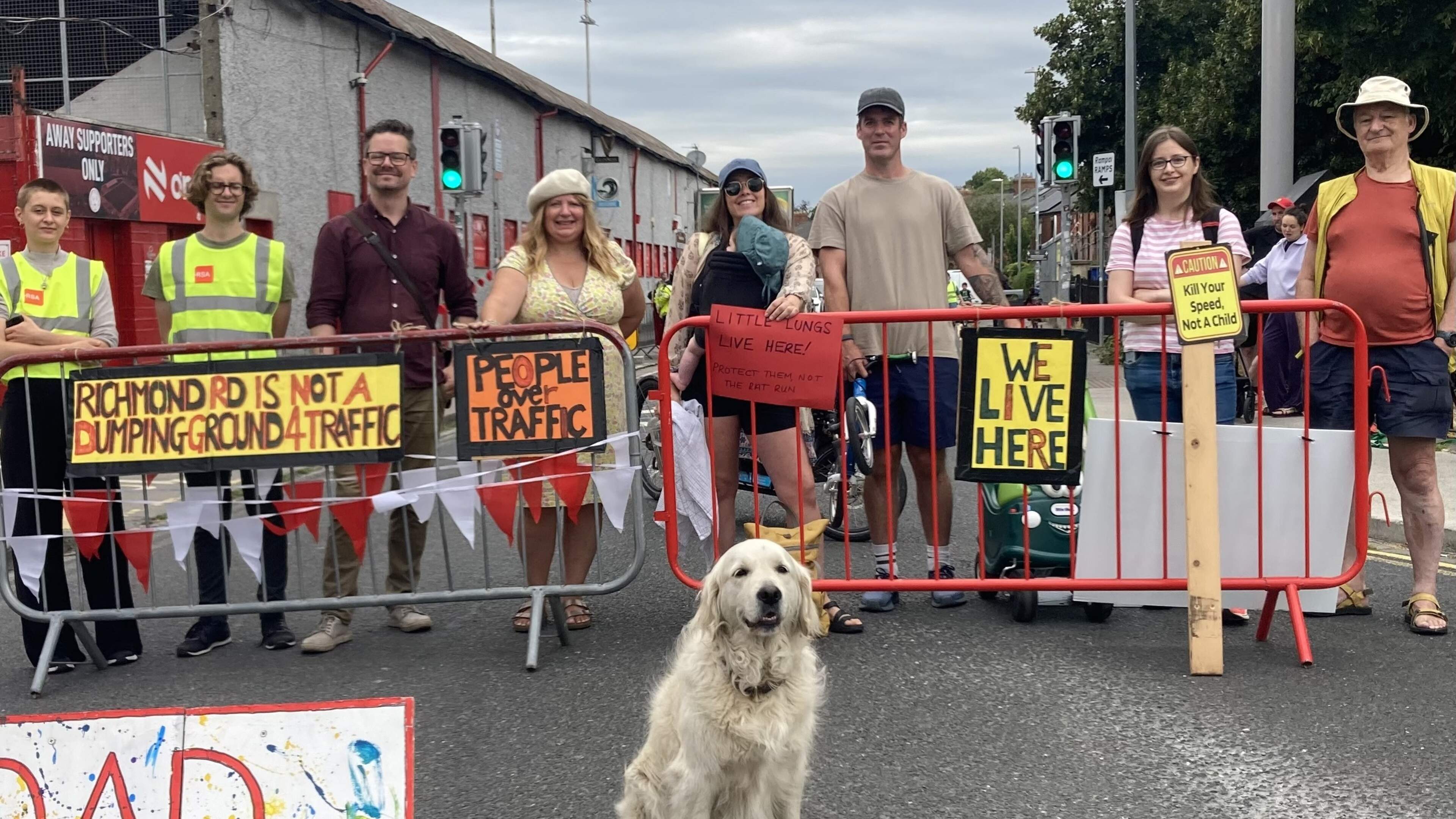 Residents Demand Traffic Safety in Dublin