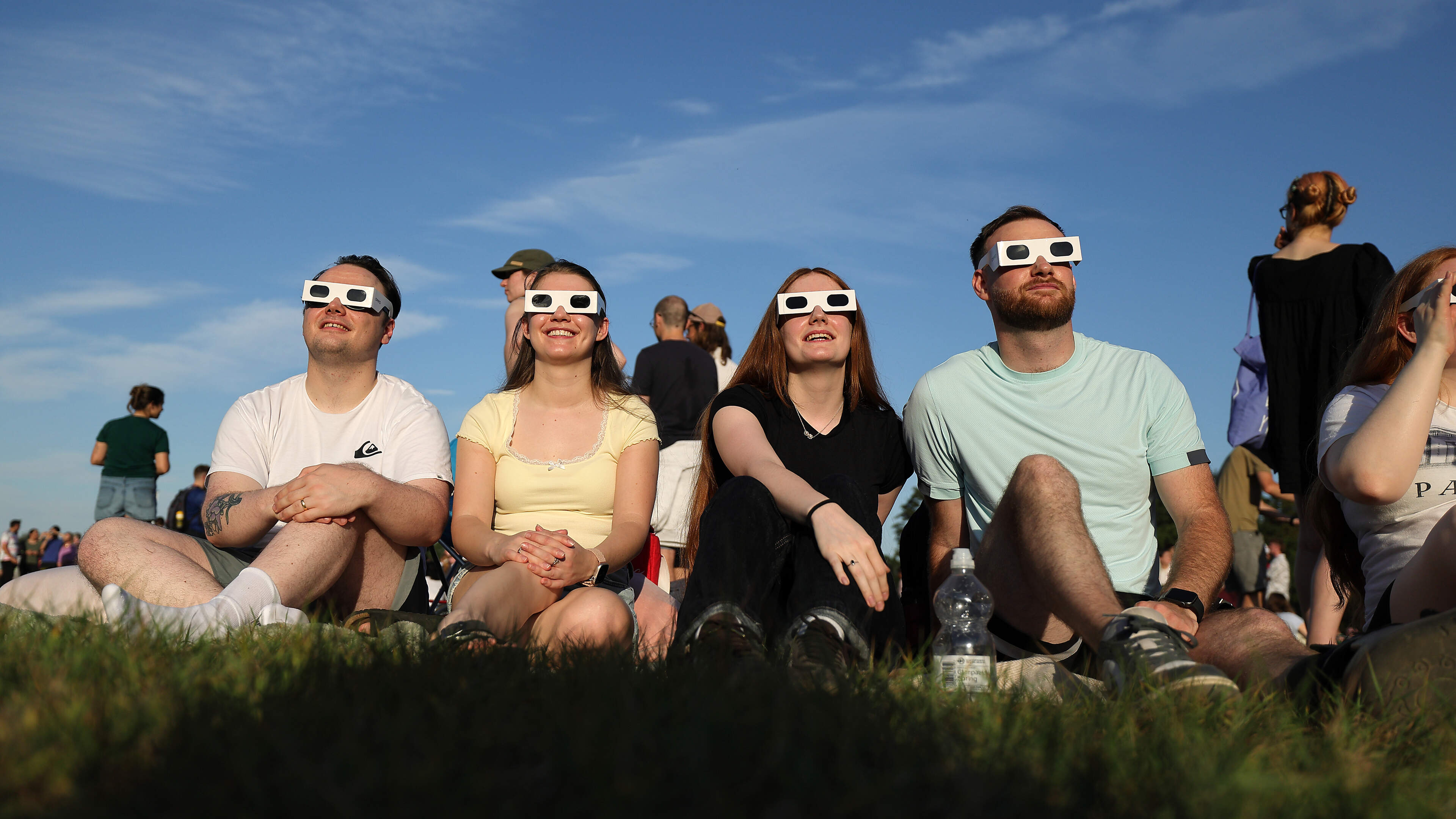 Hundreds Gather for Rare Solar Eclipse in Phoenix