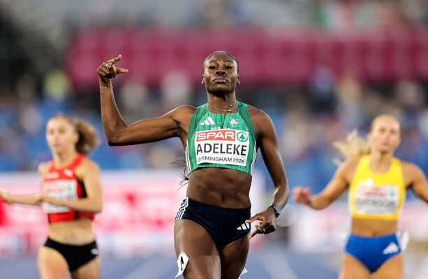 Rhasidat Adeleke reaches 200m final at Europeans