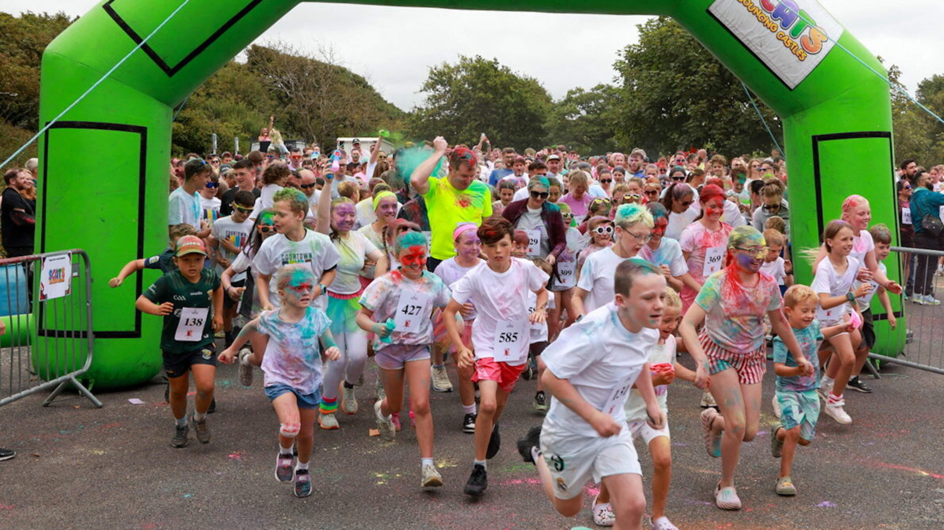 Wexford Colour Run Attracts Large Crowds