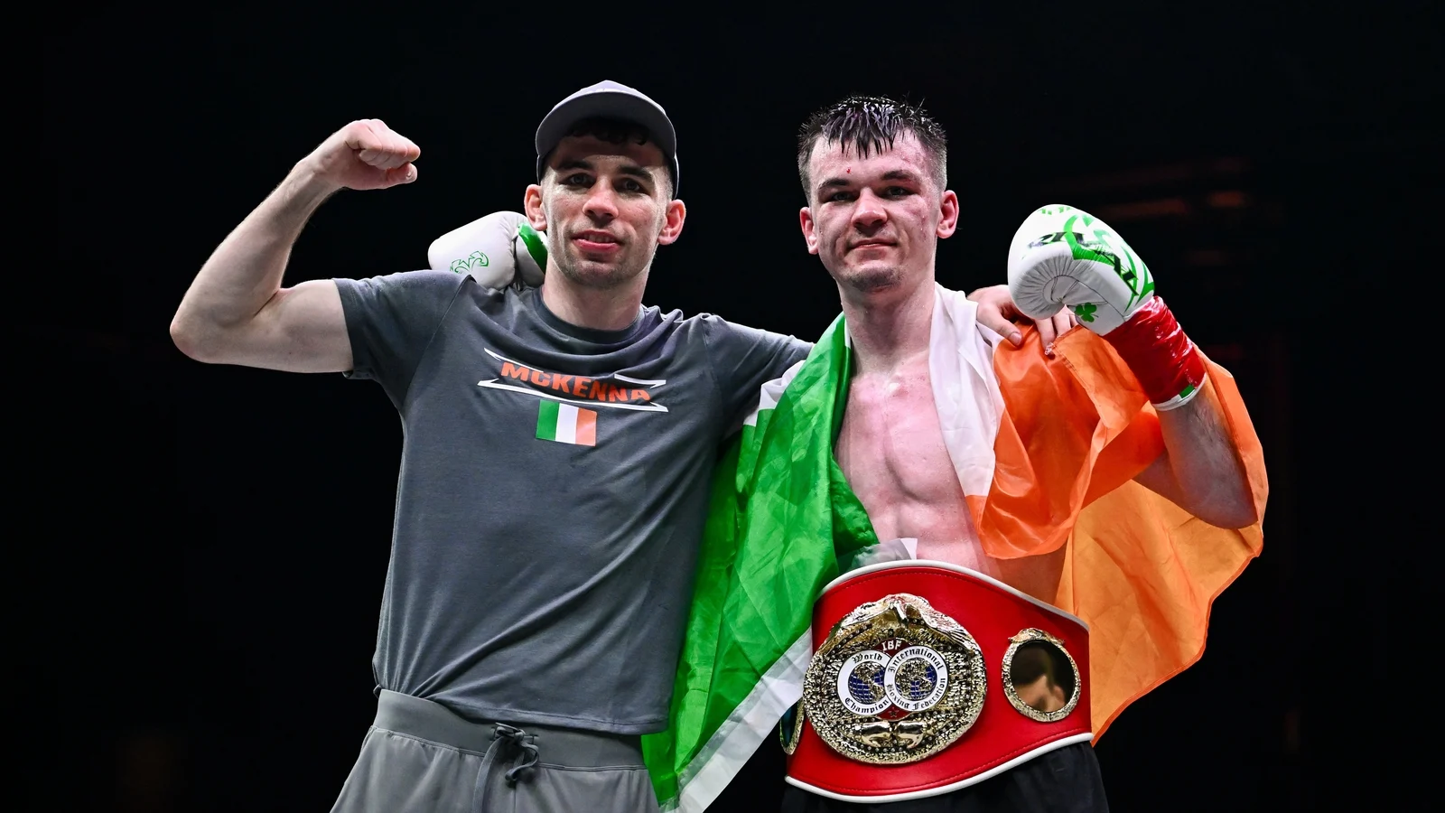 McKenna Brothers Celebrate Boxing Success at Homecoming