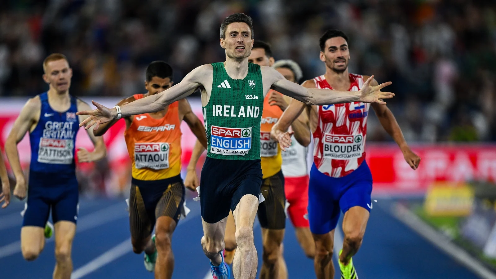 Mark English Wins Gold at European Championships