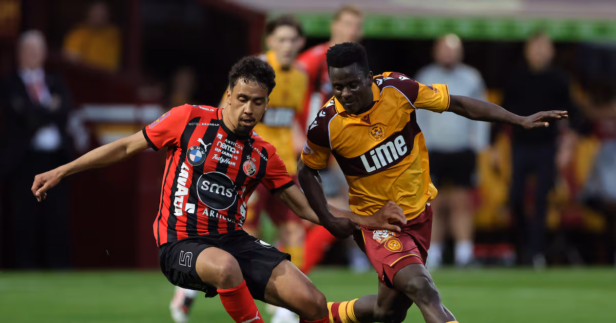 Ibrahim Said fires Motherwell into play-off round