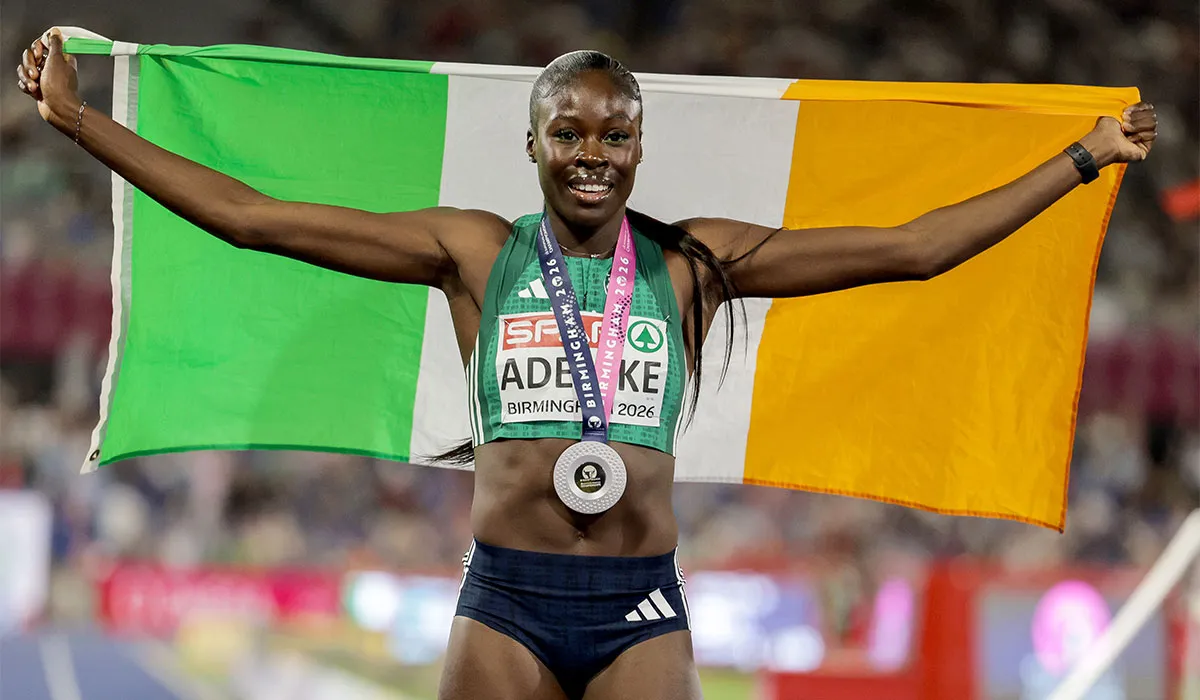 Rhasidat Adeleke wins European silver medal in Birmingham