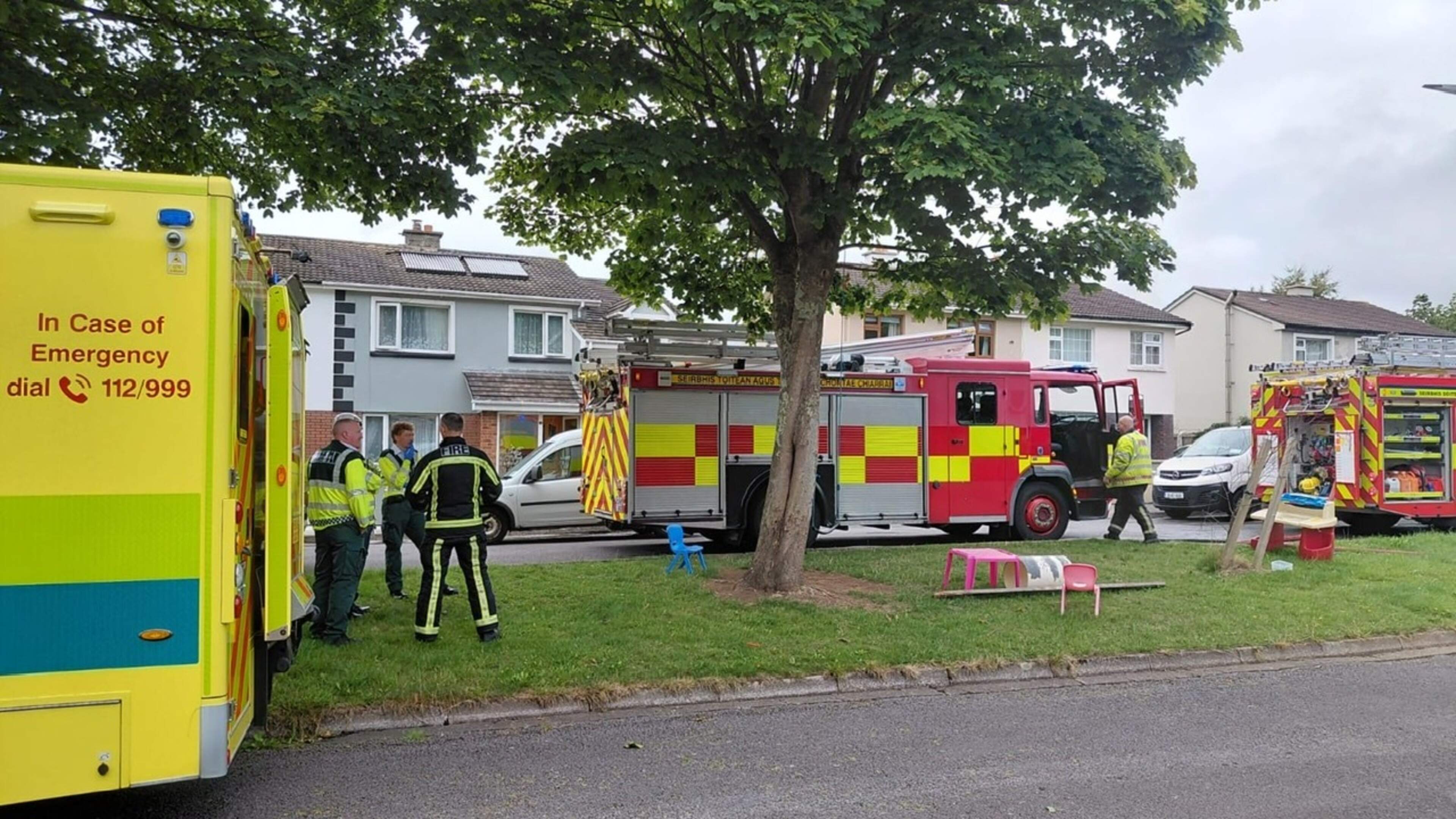 Fire Crews Tackle Shed Blaze in Tralee