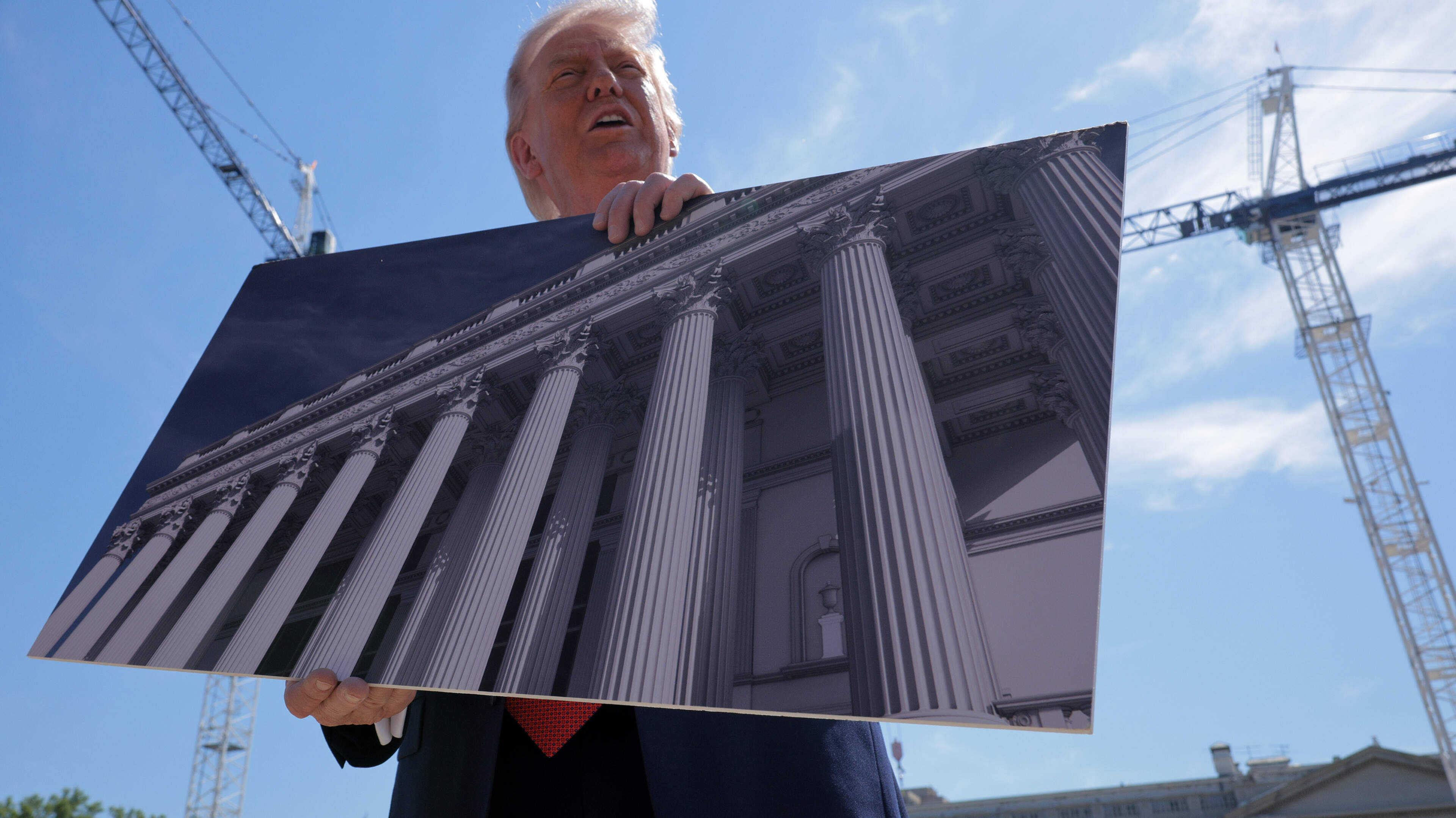 Trump Seeks Supreme Court Approval for Ballroom Construction
