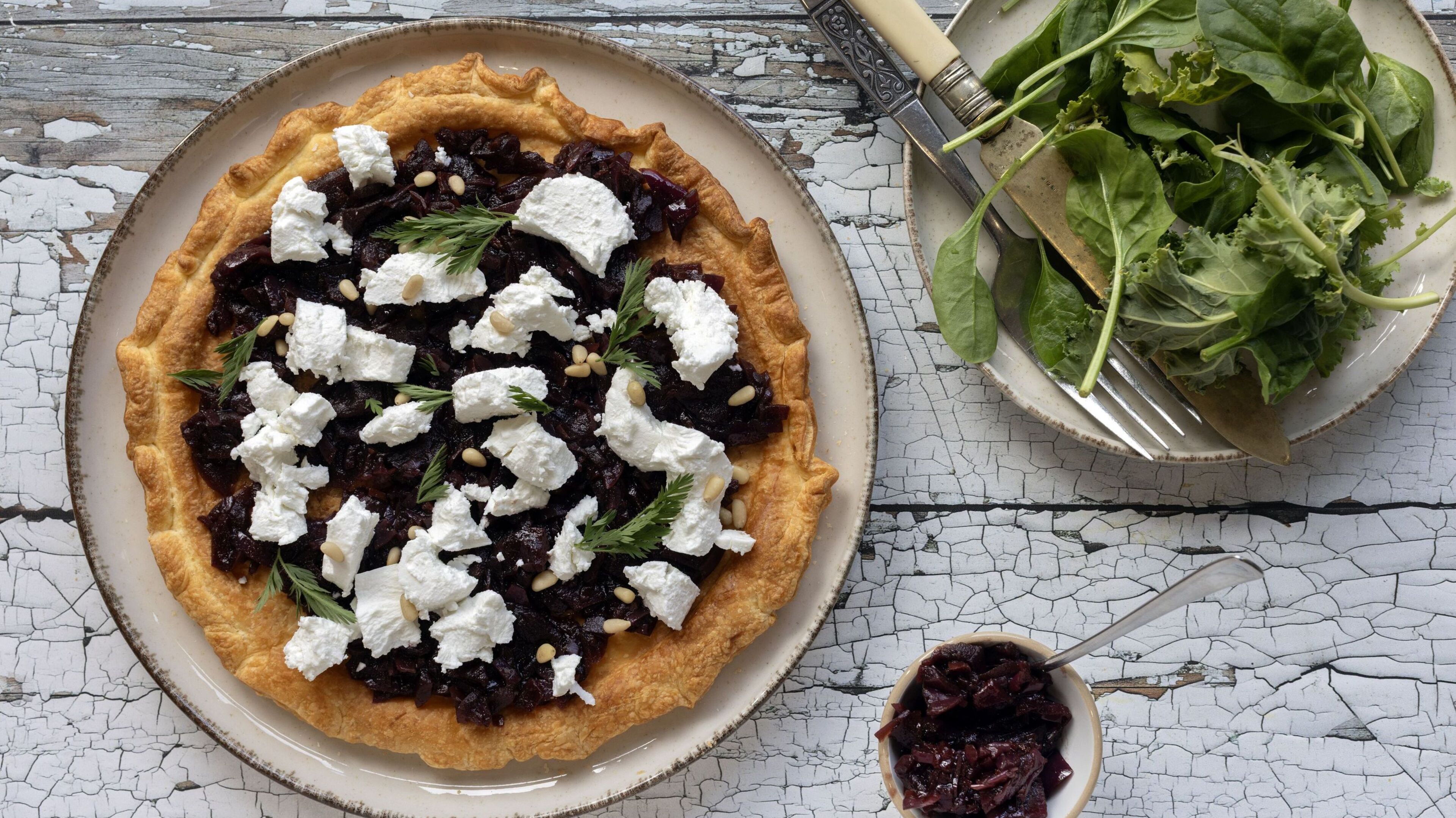 Caramelised Onion and Goat’s Cheese Tart Recipe