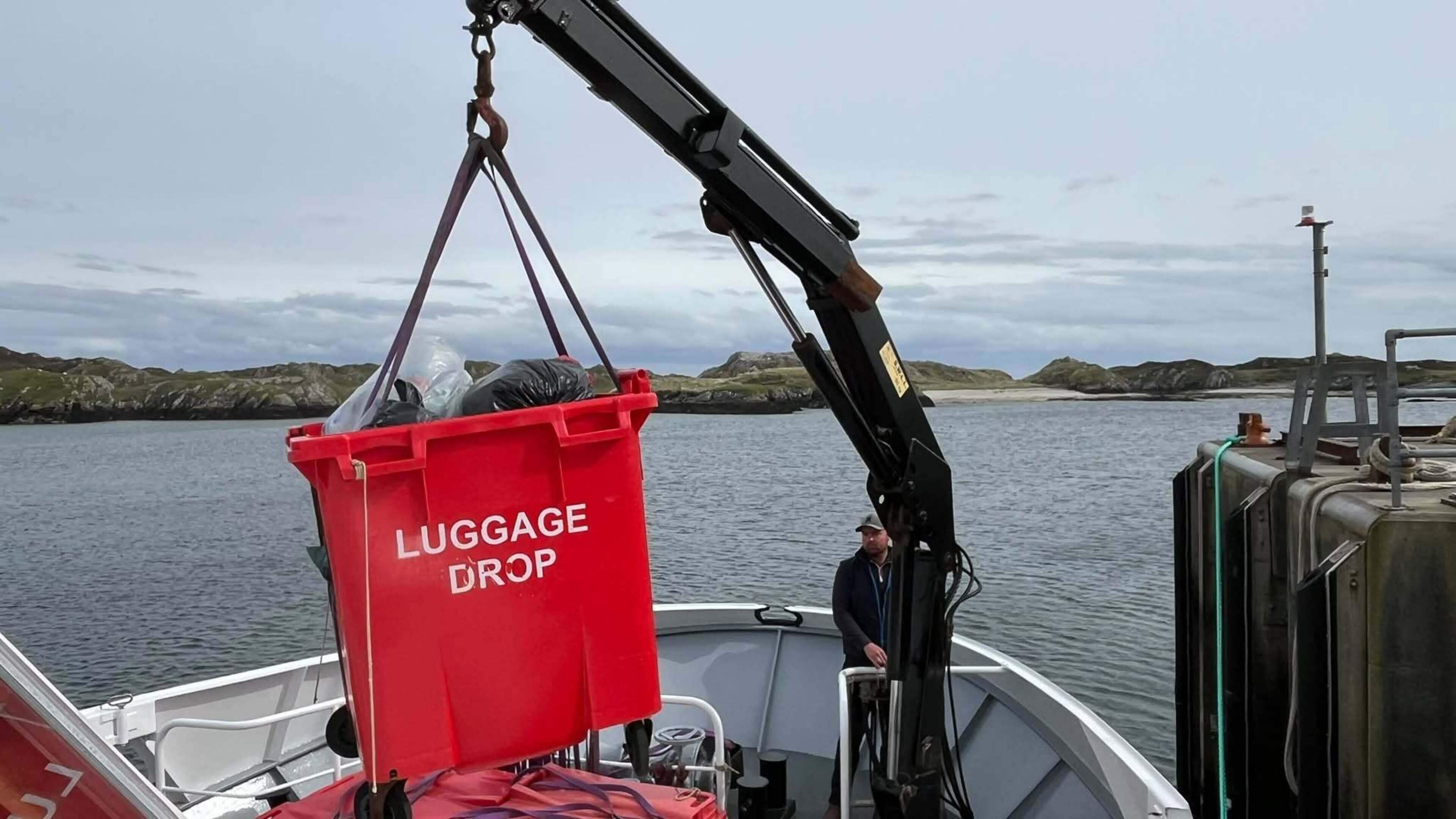 Recycling Container Goes Missing in Galway