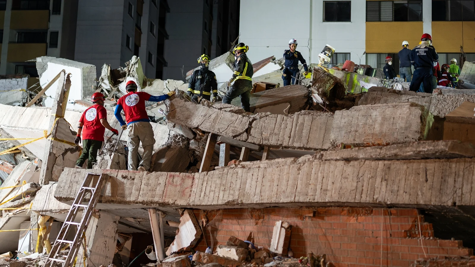 Colombia Searches for Missing After Earthquake