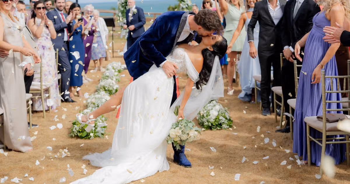 Eoghan McDermott marries Alessandra in Wexford