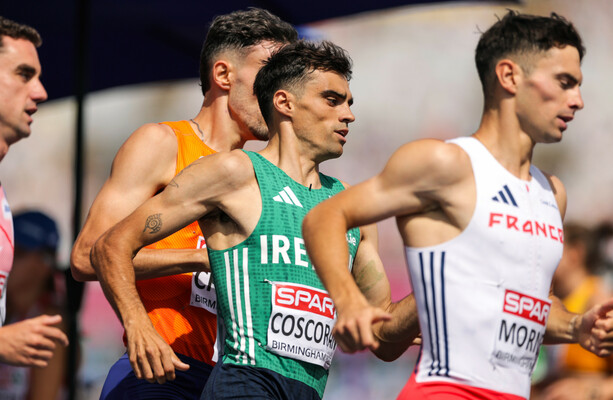 Andrew Coscoran wins bronze at European Championships